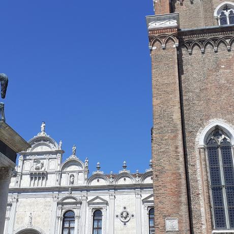 Le monument de Colleoni dans le campo SS Giovanni e Paolo