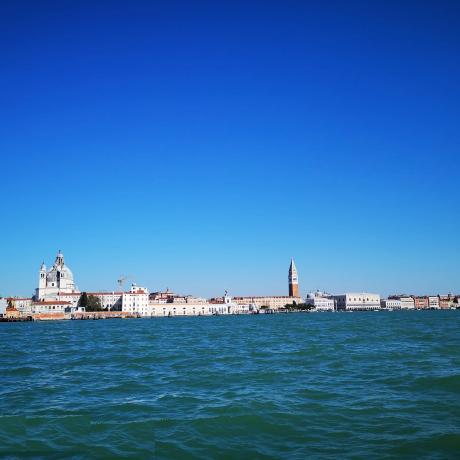 A sunny day on the Giudecca Canal