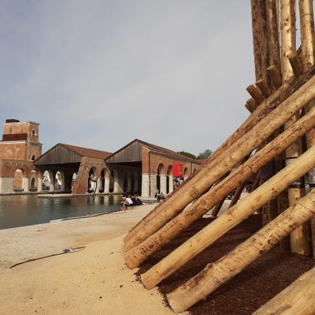 Le siège de la Biennale à l'Arsenale de Venise