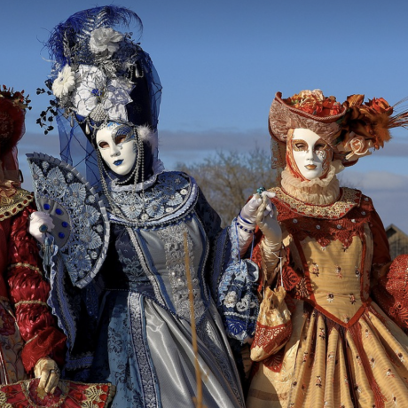 La bella sfilata delle Marie durante il Carnevale di Venezia