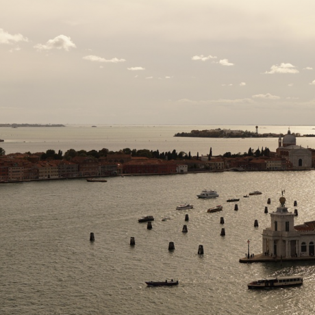 La bella campagna dell'isola di Mazzorbo nella laguna di Venezia